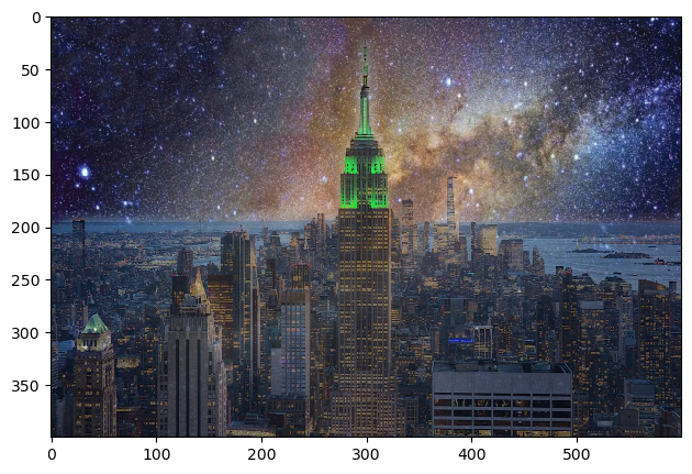 Multiresolution Blending Result